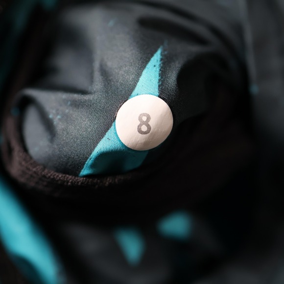 Lululemon Pack It Vest Womens 8 Blue Black Hidden Hood Reflective Windbreaker - Picture 7 of 10